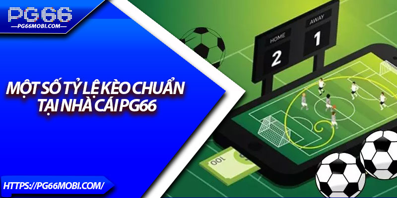 Tỷ Lệ Kèo Chuẩn - Cách Đọc Hiệu Quả Giúp Lợi Nhuận Tối Ưu 3 Một số tỷ lệ kèo chuẩn tại nhà cái pg66